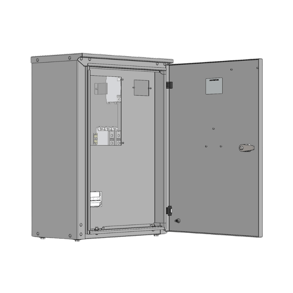 ĮEAS - 301 įvadinė elektros apskaitos spinta rėmelis